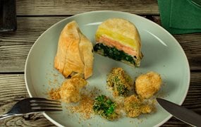 Iglo Rezept für Lachsfilets in der Tasse gebacken