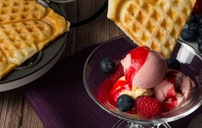 Schneller Waffelteig aus Iglo Blätterteig