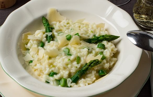 Rezept für Spargelrisotto