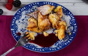 Iglo Topfenschmarren mit Beeren-Sauce