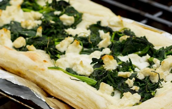 Iglo Blätterteigschnitte mit Spinat