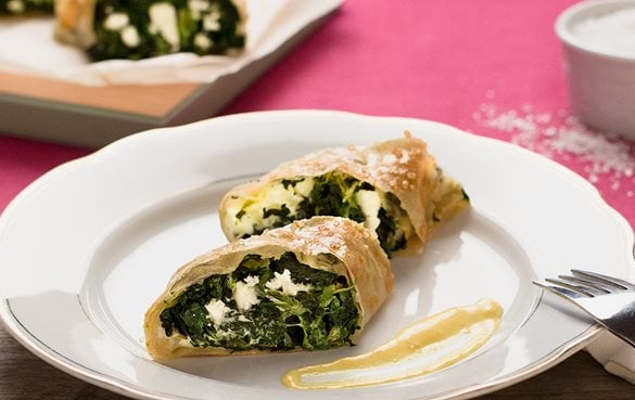 Iglo Spinat Schafkase Strudel