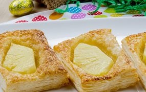 Blätterteig Rezept mit Ananas