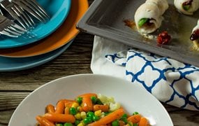 Iglo Schollenfilet mit Buttergemüse