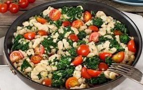 Iglo Spinatspätzle Pfanne