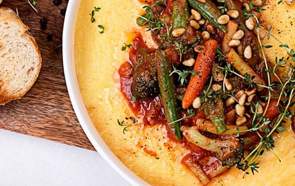 Iglo Rezepte Ratatouille Polenta