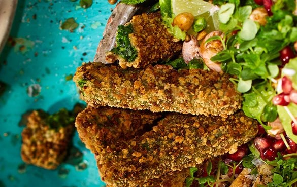 Spinat-Omelette persische Art