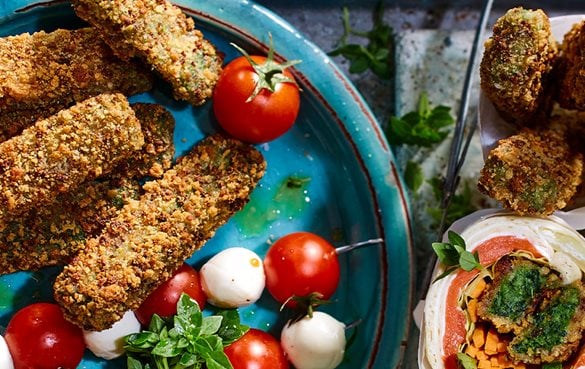 Spinat-Omelette persische Art