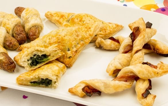 Fingerfood aus Blätterteig – der ideal Partysnack