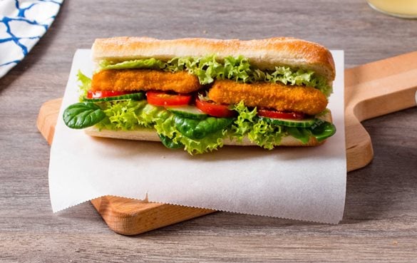 Hühner Sticks Baguette 