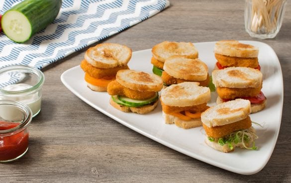 Knusprige mini Sandwich 