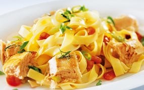 Iglo Lachspasta Rezept
