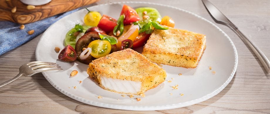 Polar Dorsch Müllerin mit Tomatensalat