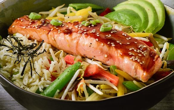 Lachs Terryiaki Bowl | iglo