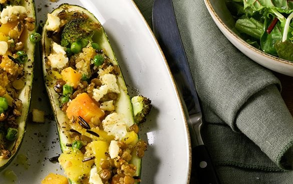 Probieren Sie die leckere gefüllte Zucchini | iglo