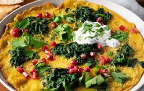 Spinat-Omelette persische Art | iglo