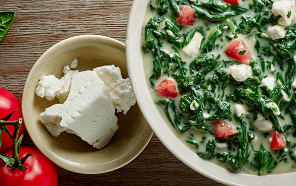 Iglo Blattspinat mit Schafkäse