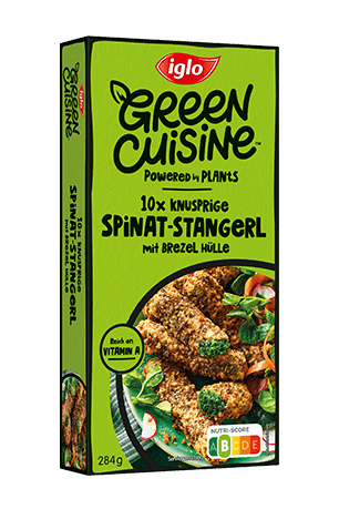 iglo Green Cuisine Spinat Stangerl