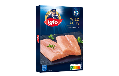 Wildlachs Naturfilets
