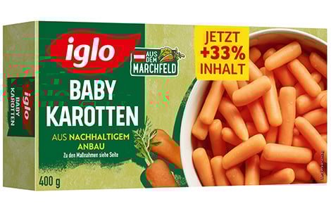 Babykarotten Packung