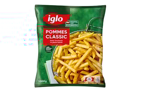 Pommes Classic Packung