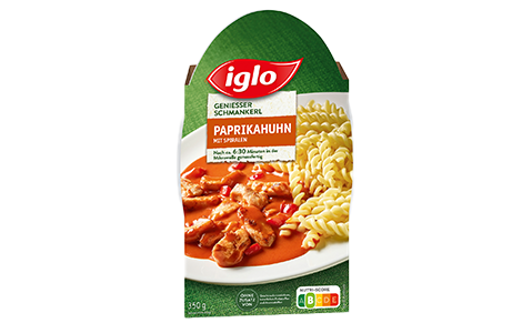 iglo Mahlzeit Paprikahuhn